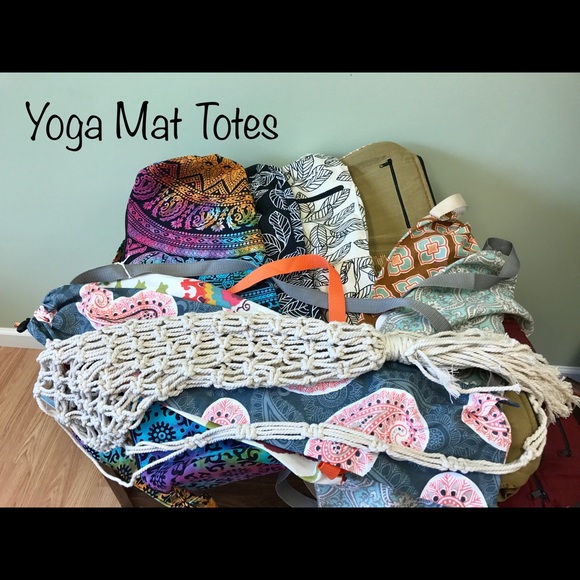 Macrame yoga mat tote - Picture 3 of 4